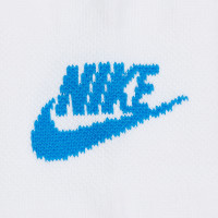 Nike Sportswear Everyday Essential Enkelsokken 3-Pack Wit Multicolor
