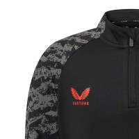 Castore FC Twente Training sweater 1/4-Zip 2025-2026 Kids Black