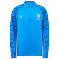 Castore FC Twente Trainingspak 1/4-Zip 2025-2026 Kids Blauw