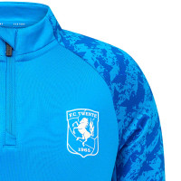 Castore FC Twente Trainingspak 1/4-Zip 2025-2026 Kids Blauw