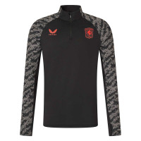Castore FC Twente Tracksuit 1/4-Zip 2025-2026 Black