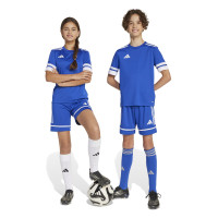 adidas Squadra 25 Voetbalbroekje Kids Blauw Wit