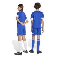 adidas Squadra 25 Voetbalbroekje Kids Blauw Wit