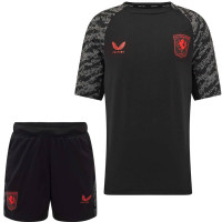 Castore FC Twente Training Set 2025-2026 Kids Black