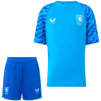 Castore FC Twente Trainingsset 2025-2026 Kids Blauw