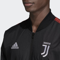 adidas Juventus Anthem Trainingsjack 2019-2020 Zwart Turbo