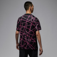 Nike Paris Saint-Germain Pre-Match Training Shirt 2025-2026 Black Pink White