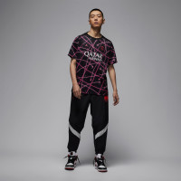 Nike Paris Saint-Germain Pre-Match Training Shirt 2025-2026 Black Pink White