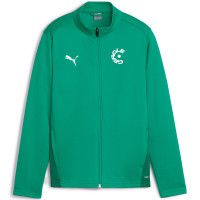 Cercle Brugge Academie Trainingsjack Junior Groen Wit Spelers