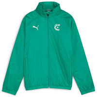 Cercle Brugge Academie Regenjack Junior Groen Wit Spelers