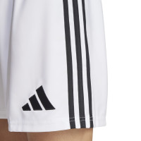 adidas Tastigo 25 Football Shorts White Black