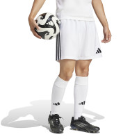 adidas Tastigo 25 Football Shorts White Black