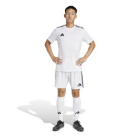 adidas Tastigo 25 Football Shorts White Black