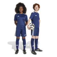 adidas Tastigo 25 Voetbalbroekje Kids Donkerblauw Wit