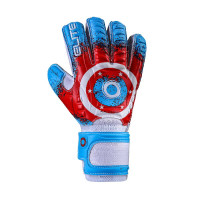 Elite Sport Stars Goalkeeper Gloves Kids Blue Red Silver