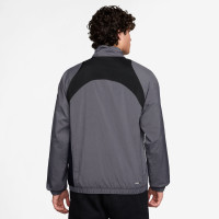 Nike Total 90 Woven Full-Zip Tracksuit Grey Black White