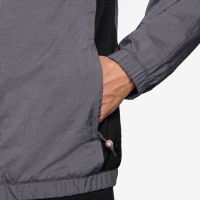 Nike Total 90 Woven Full-Zip Tracksuit Grey Black White