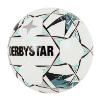 Derbystar Zaalvoetbal Hyper TT II Maat 4 Wit Lichtblauw
