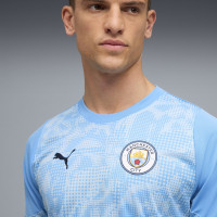 PUMA Manchester City Training Shirt 2025-2026 Light Blue White