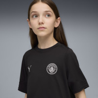 PUMA Manchester City Training Shirt 2025-2026 Kids Black White