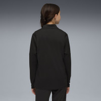 PUMA Manchester City Training sweater 1/4-Zip 2025-2026 Kids Black Silver