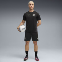 PUMA Manchester City Trainingsbroekje 2025-2026 Zwart Zilver