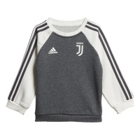 adidas Juventus 3S Baby Joggingpak Donkergrijs Wit