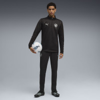 PUMA Manchester City Trainingsbroek 2025-2026 Zwart Zilver