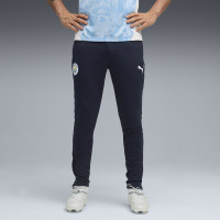 PUMA Manchester City Trainingspak 1/4-Zip 2025-2026 Lichtblauw Donkerblauw Wit