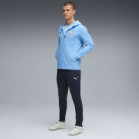 PUMA Manchester City Trainingsbroek 2025-2026 Donkerblauw Wit