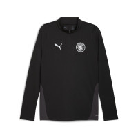 PUMA Manchester City Training sweater 1/4-Zip 2025-2026 Black Silver