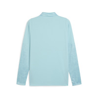 PUMA Olympique Marseille Trainingspak 1/4-Zip 2025-2026 Lichtblauw Donkerblauw Wit