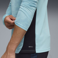 PUMA Olympique Marseille Trainingstrui 1/4-Zip 2025-2026 Lichtblauw Donkerblauw