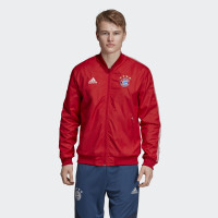 adidas Bayern Munchen Anthem Trainingsjack 2019-2020 Rood Wit