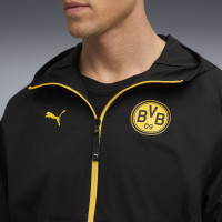 PUMA Borussia Dortmund Pumatech Trainingsjack Woven 2025-2026 Zwart Geel