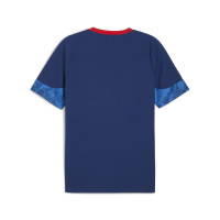 PUMA RB Leipzig Training Shirt 2025-2026 Blue Dark Blue Red