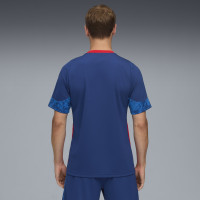 PUMA RB Leipzig Training Shirt 2025-2026 Blue Dark Blue Red