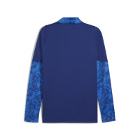 PUMA RB Leipzig Trainingspak 1/4-Zip 2025-2026 Blauw Donkerblauw Rood