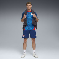 PUMA RB Leipzig Trainingsbroekje 2025-2026 Donkerblauw Blauw Rood
