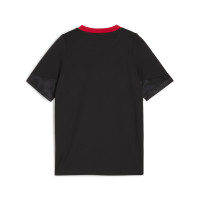 PUMA AC Milan Training Shirt 2025-2026 Kids Black Red