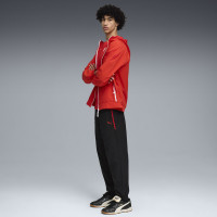 PUMA AC Milan Pumatech Trainingsbroek Woven 2025-2026 Zwart Rood