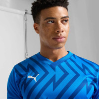 PUMA teamGLORY Voetbalshirt Blauw Wit