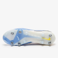 Nike Phantom 6 Low Elite Iron Stud Football Boots (SG) Pro Player White Blue Yellow