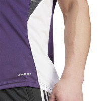 adidas Manchester United Trainingsset 2025-2026 Paars Zwart Wit