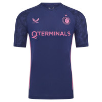 Castore Feyenoord Training Set 2025-2026 Dark Blue Pink