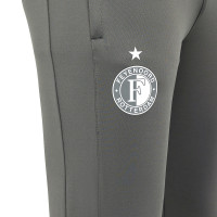 Castore Feyenoord Trainingspak 1/4-Zip 2025-2026 Donkergrijs Wit