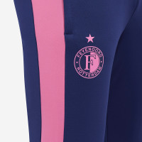 Castore Feyenoord Trainingspak 1/4-Zip 2025-2026 Donkerblauw Roze