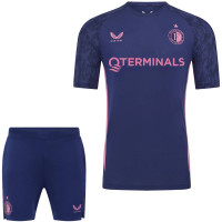 Castore Feyenoord Training Set 2025-2026 Dark Blue Pink