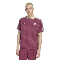 adidas Ajax Terrace Icons Full Set Beige Bordeauxrood Blauw