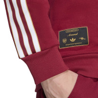 adidas Arsenal Terrace Icons Crew Sweater Rood Wit